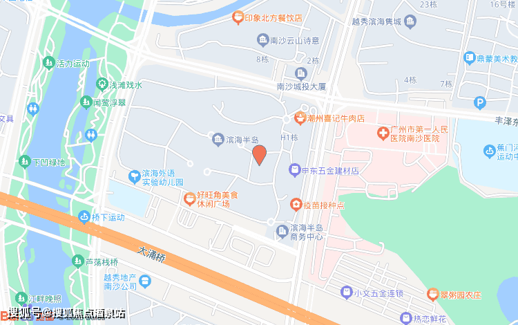【交通】距离 4 号线飞沙角站/广隆站步行距离约