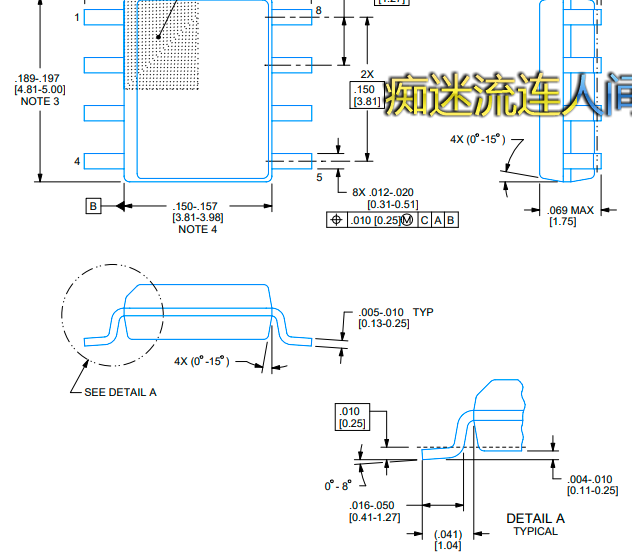 lm386mx-1音频放大器中文资料规格书产品文档pdf数据手册产品手册引脚