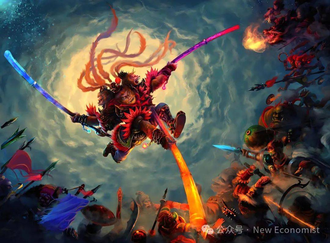 而且孙悟空很有造化,祖师又交给了他筋斗云,一筋斗就有十万