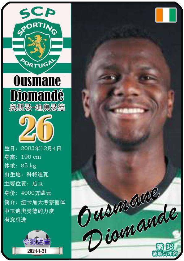 球星卡(2023非洲杯):冠军科特迪瓦男足夺冠阵容_福法纳_桑加雷