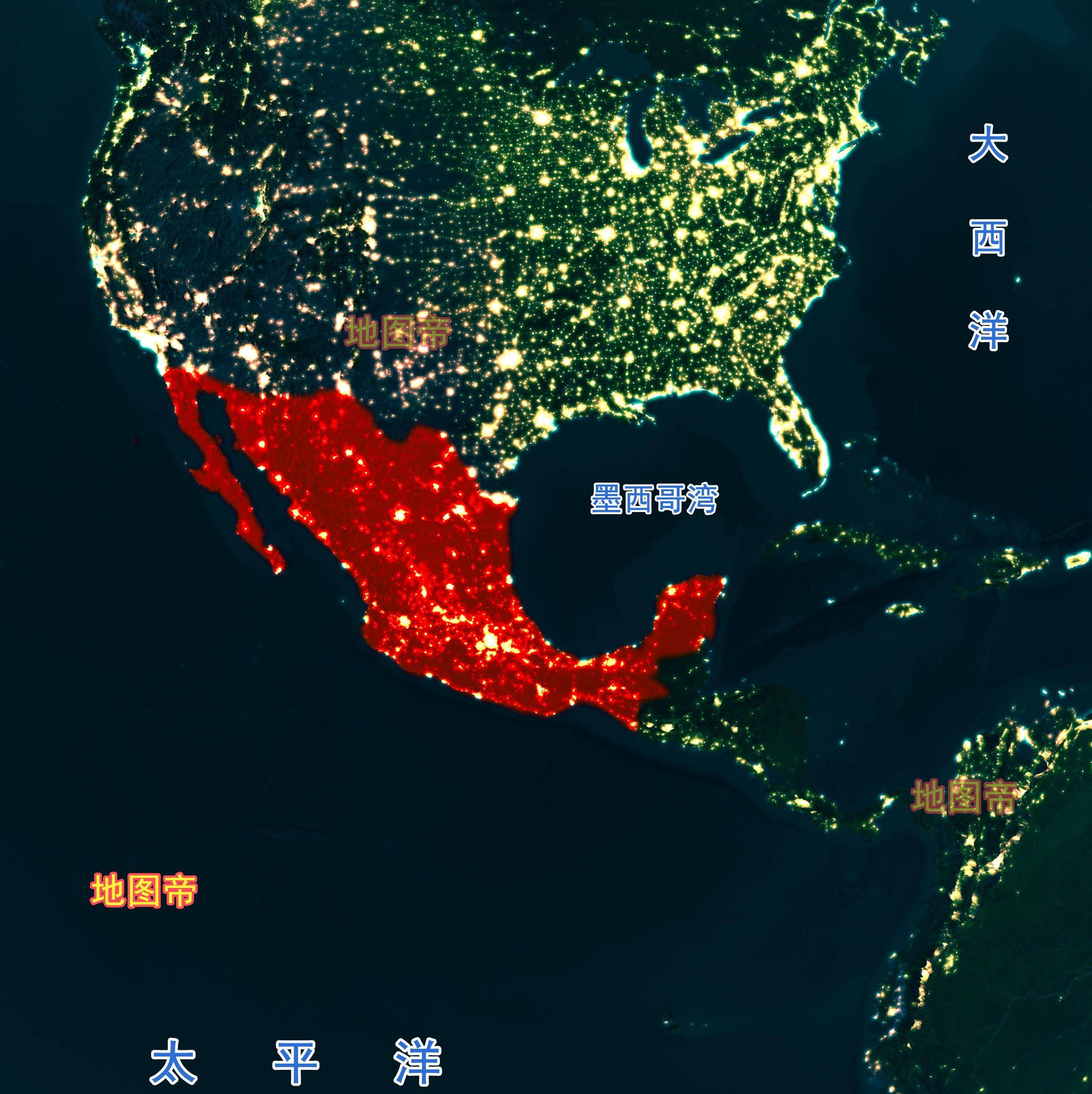 墨西哥如何在二十多年内,丢失两百多万平方公里领土?