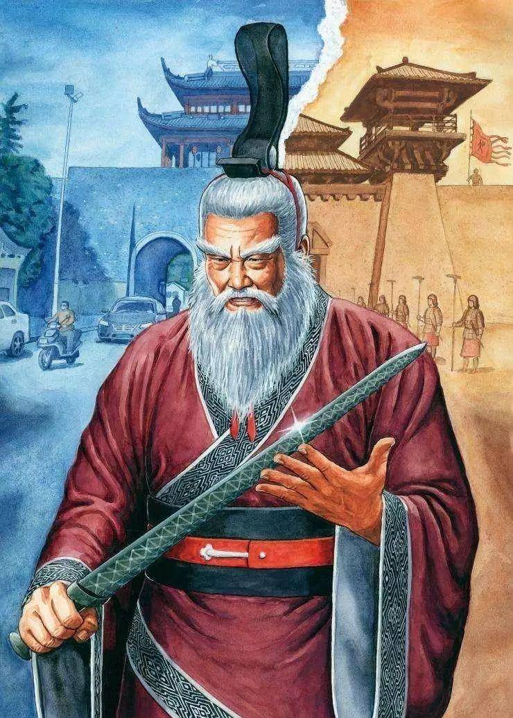 国宝吴王阖闾剑刚出土时寒芒逼人,遭村民哄抢折断成六段,太可惜_文物