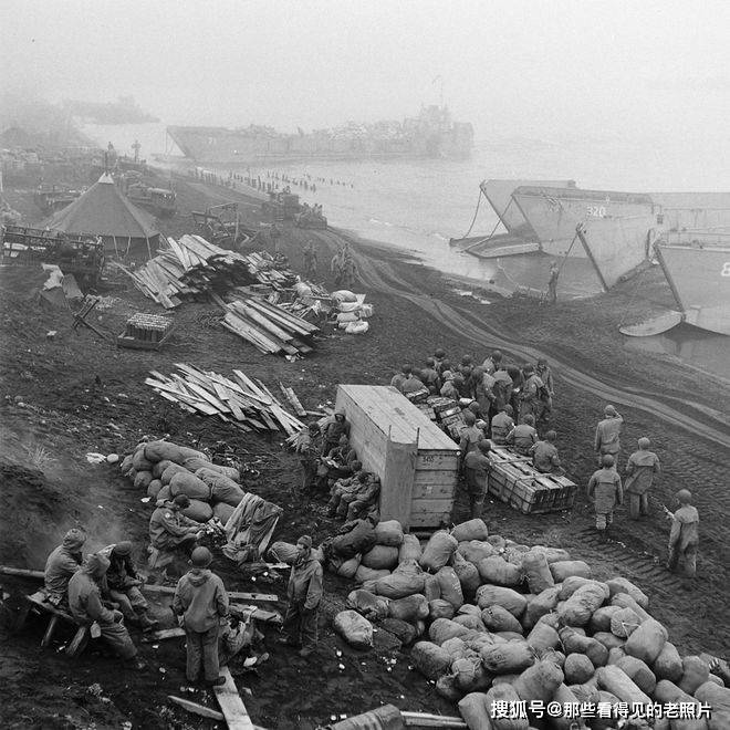 二战老照片 经历了战火后的美国阿留申群岛 残酷的战争_美军_日本海军