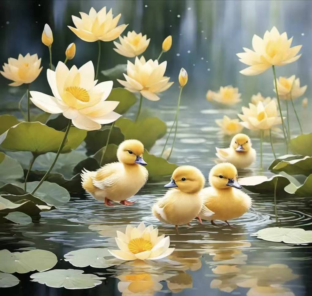 小鸭子和老虎居然还能成为朋友!