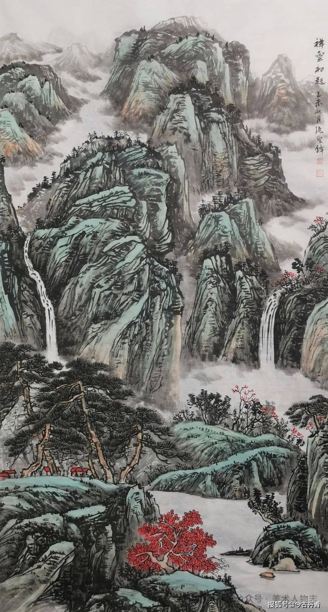 作品欣赏张圣锋,中国美术家协会会员,中央美术学院李铁生工作室画家