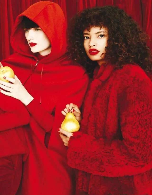 原创岁末发愁穿什么试试氛围感十足的红色轻松穿出好气色