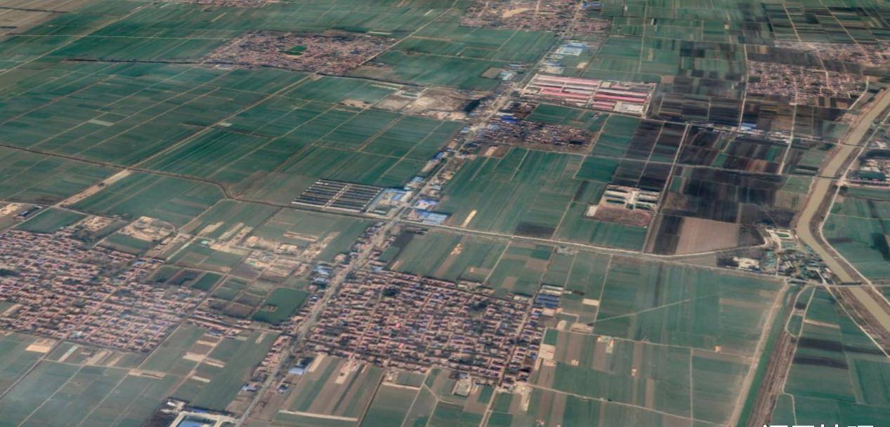 原创卫星地图看华北平原沃野千里有着怎样的城市繁华