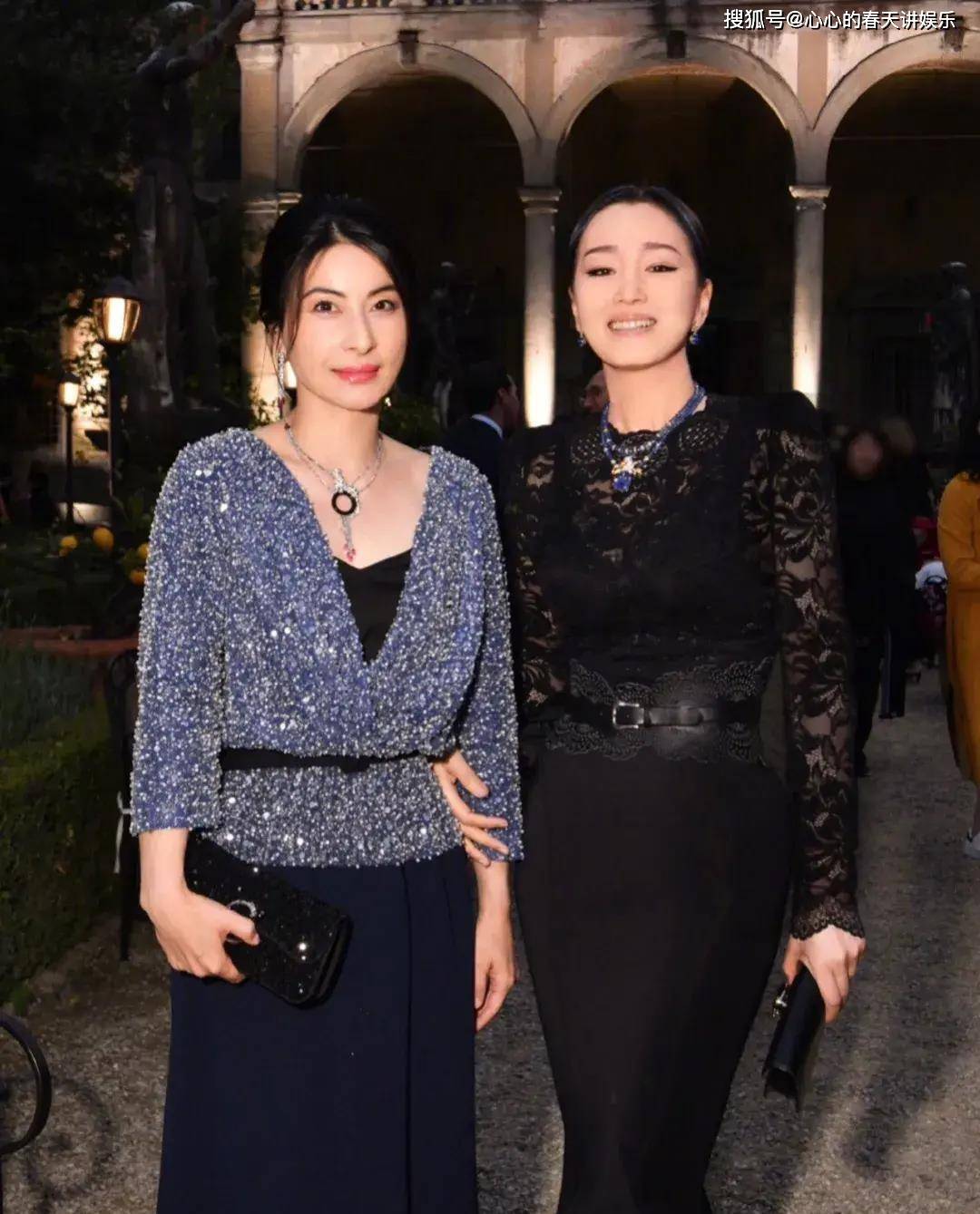 原创43岁郭晶晶算不算美女看看她跟周雨彤巩俐高圆圆合照就知道了