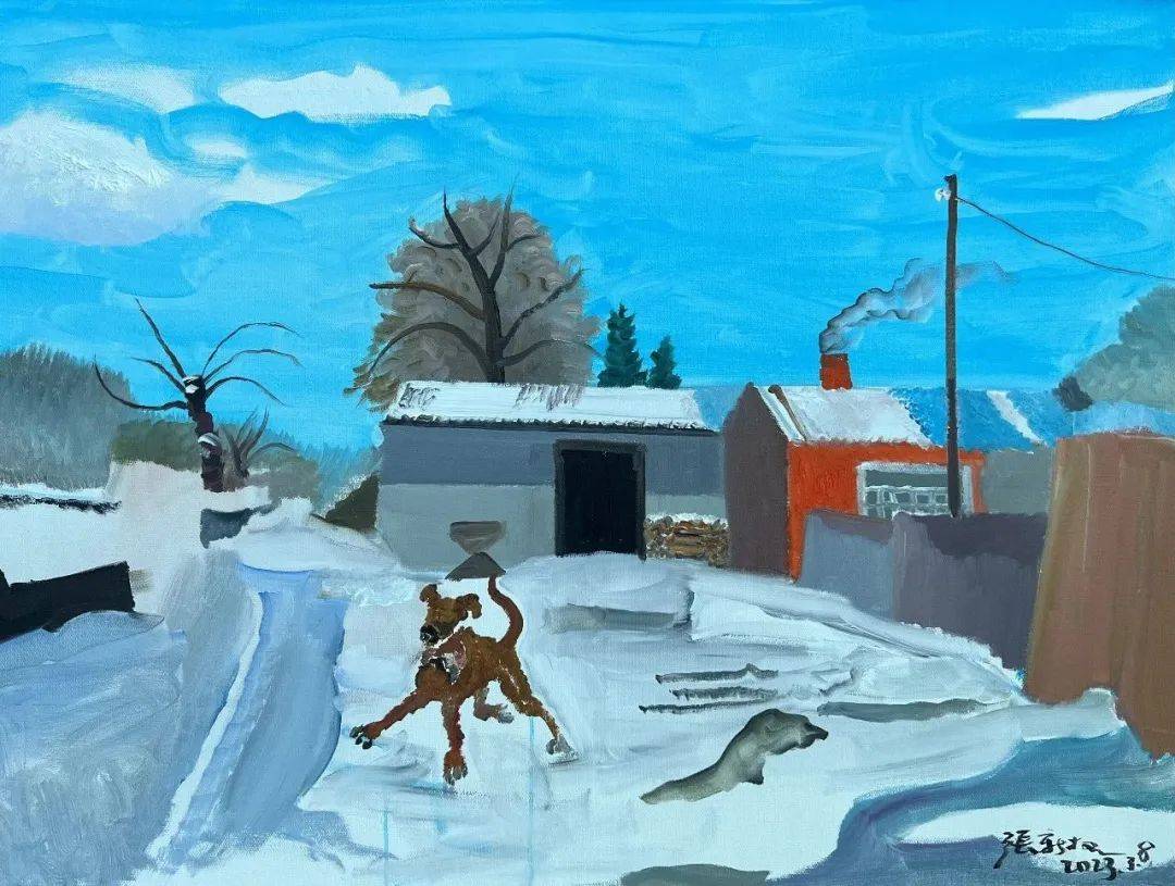 油画名家张新权作品欣赏