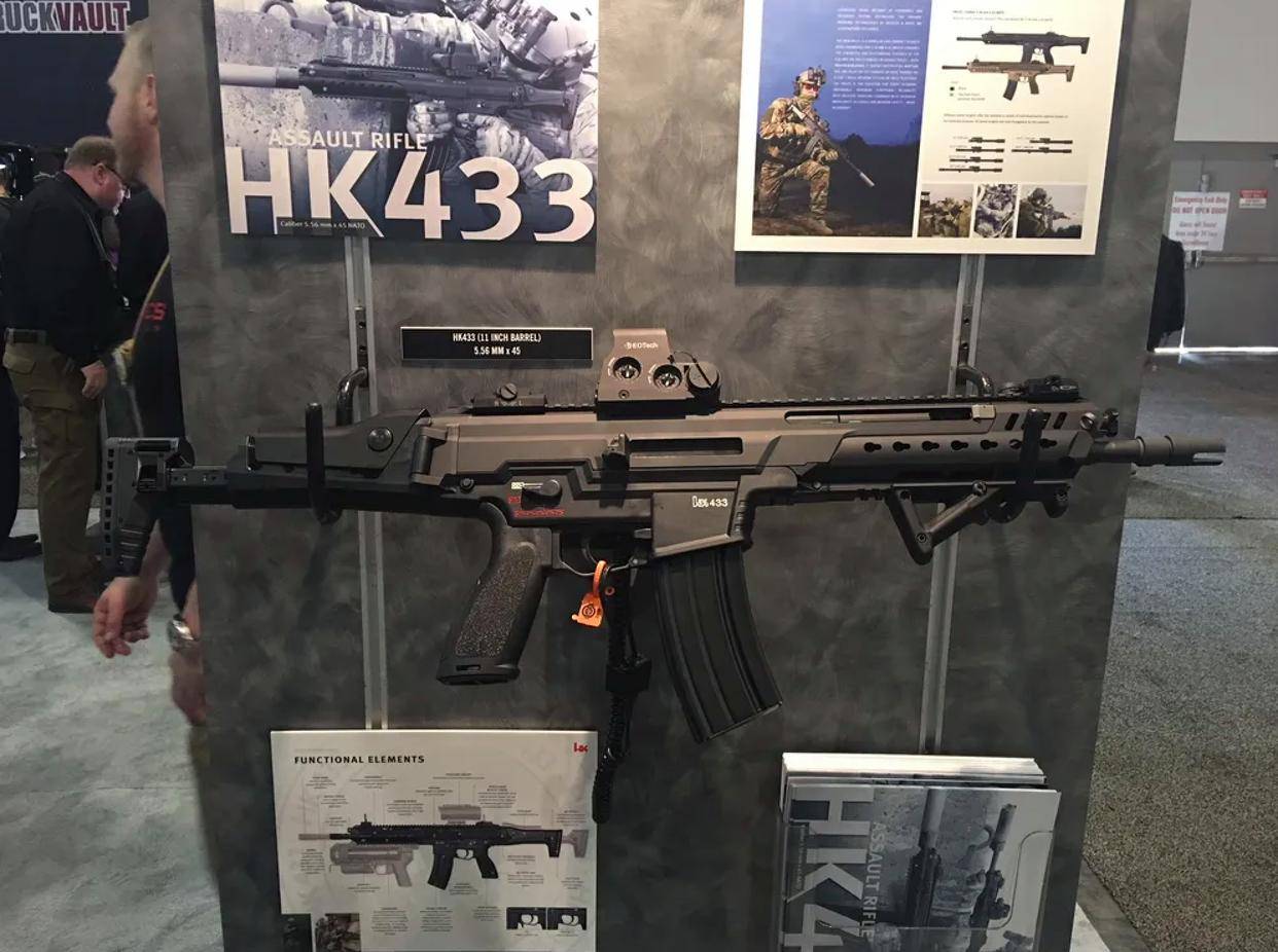 德国新型HK437步枪图片