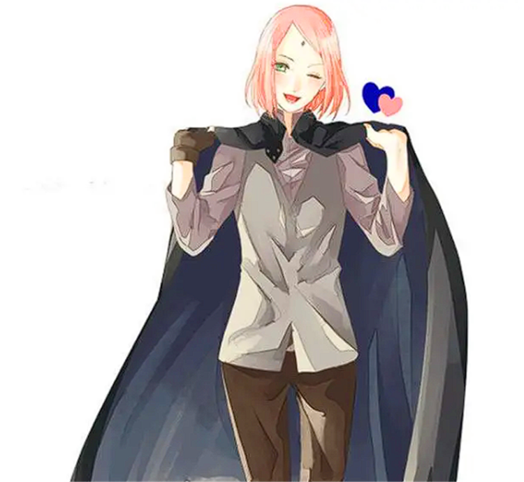 穿上老公的衣服:雏田玖辛奈特别美,小樱手鞠很有范_火影_井野_野原琳