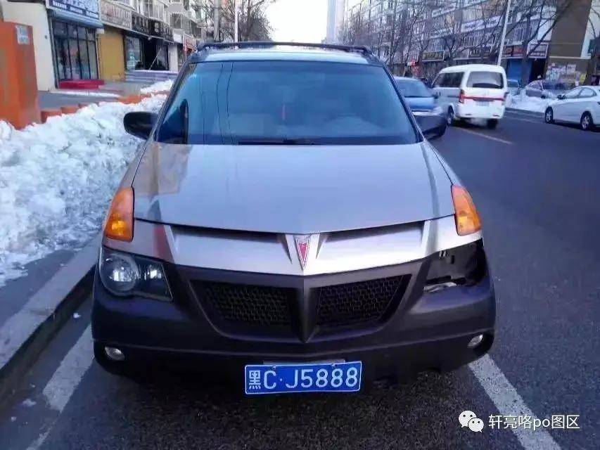 20年前的庞蒂亚克"轿跑"suv——pontiac aztek_车型_通用_设计