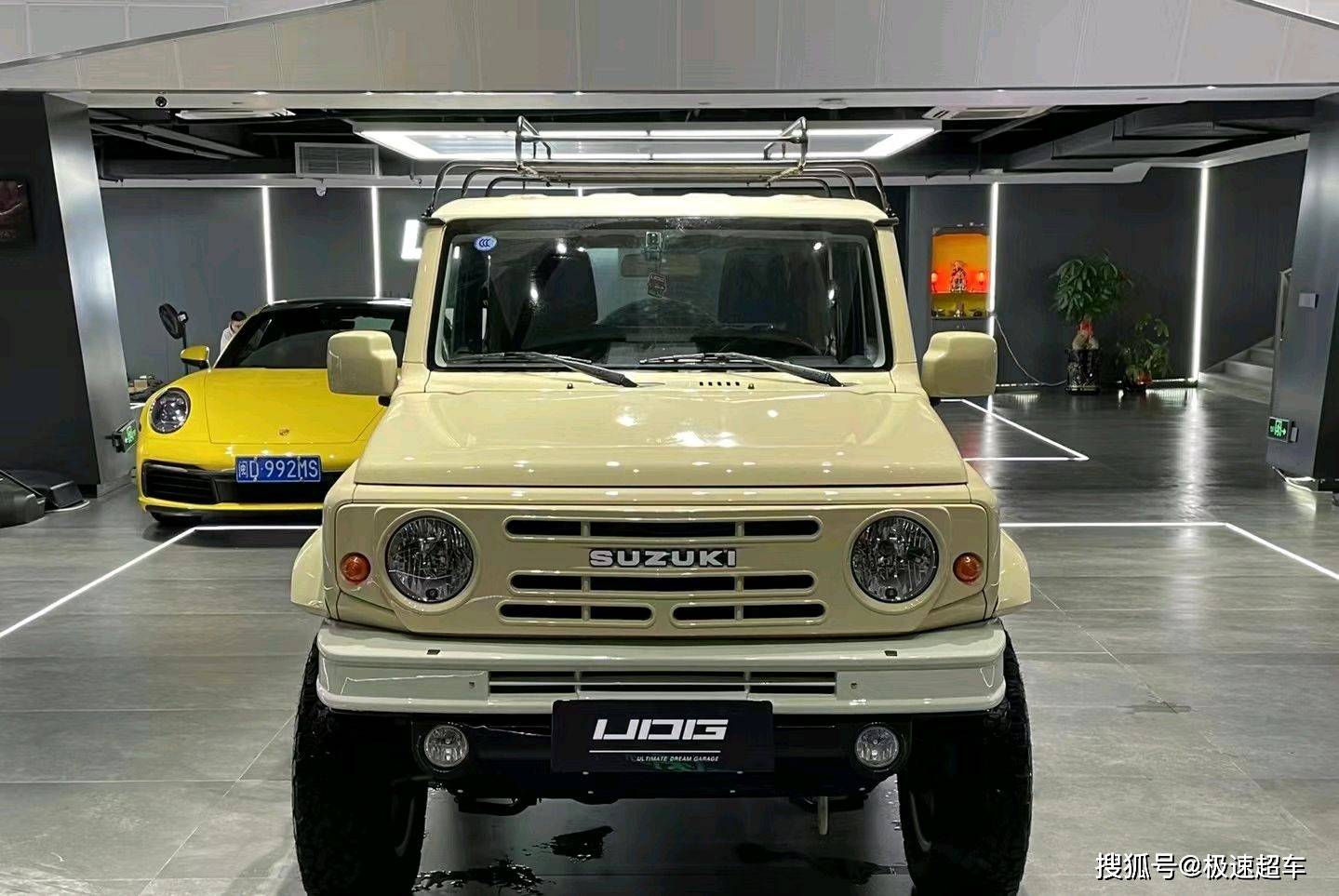 铃木吉姆尼"复古版"曝光,个性元素更丰富_搜狐汽车_搜狐网