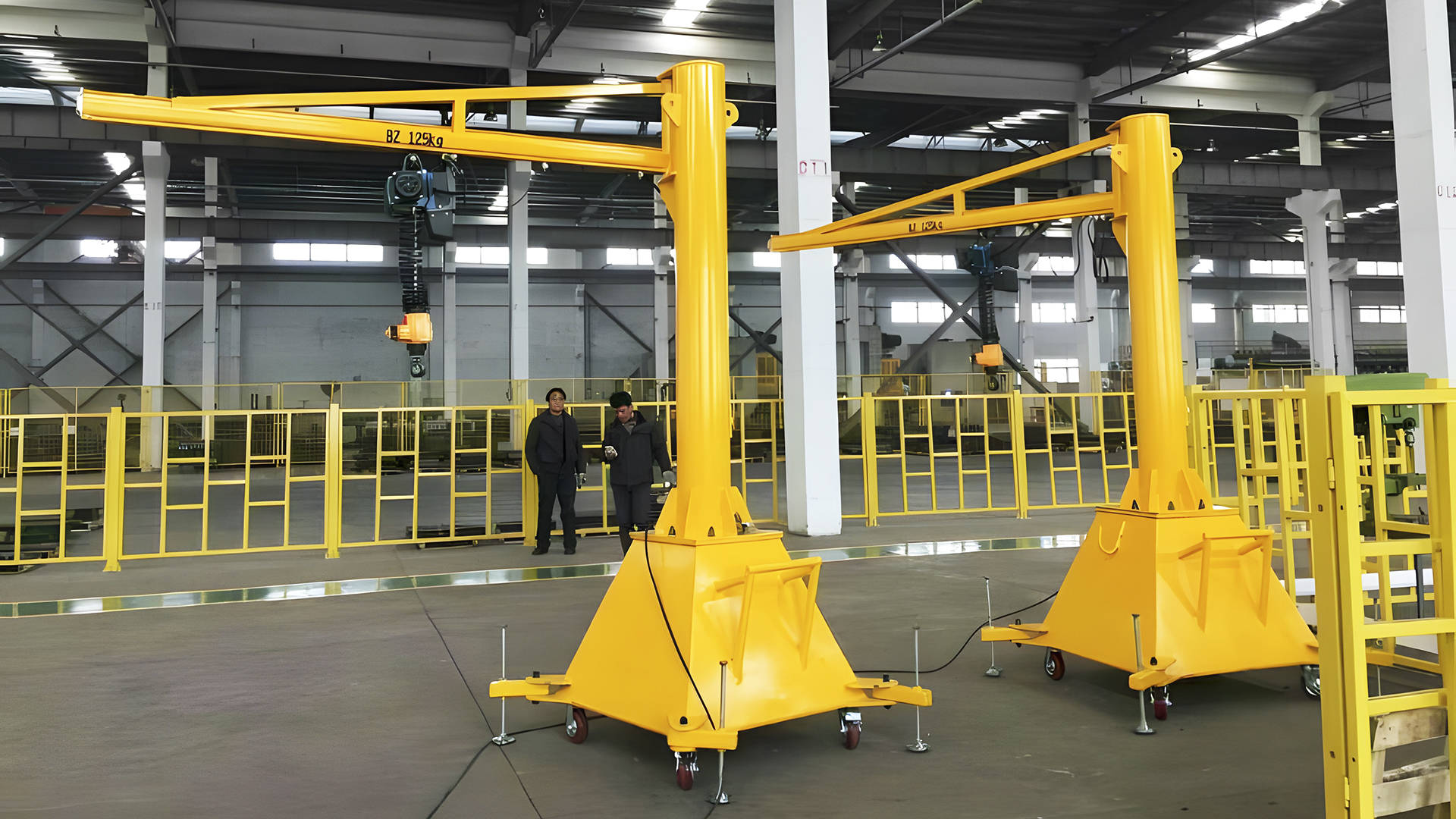 移动悬臂吊的优势与操作简便性:现代工业生产中的理想选择_结构_的