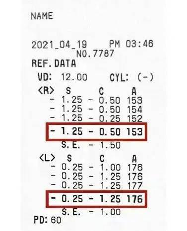 1分钟轻松看懂验光单,告别眼镜度数的疑惑!