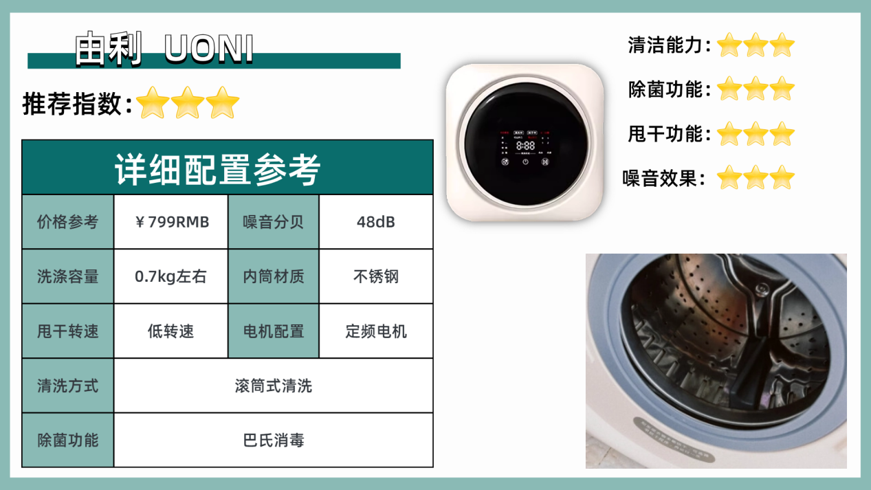 内衣洗衣机哪个品牌比较好迷你洗衣机排名前十名强烈种草