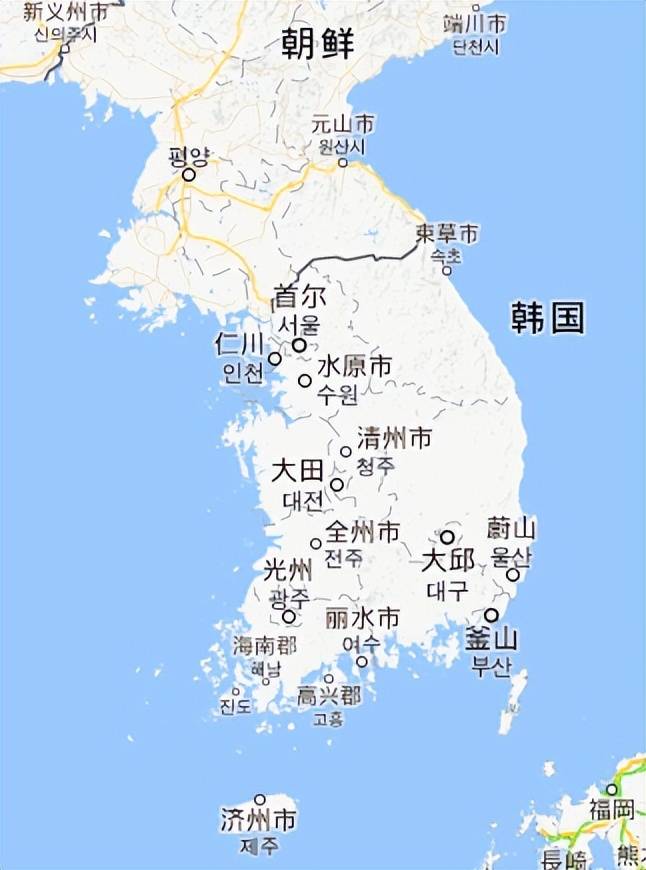 韩国世界地图夸张版图片