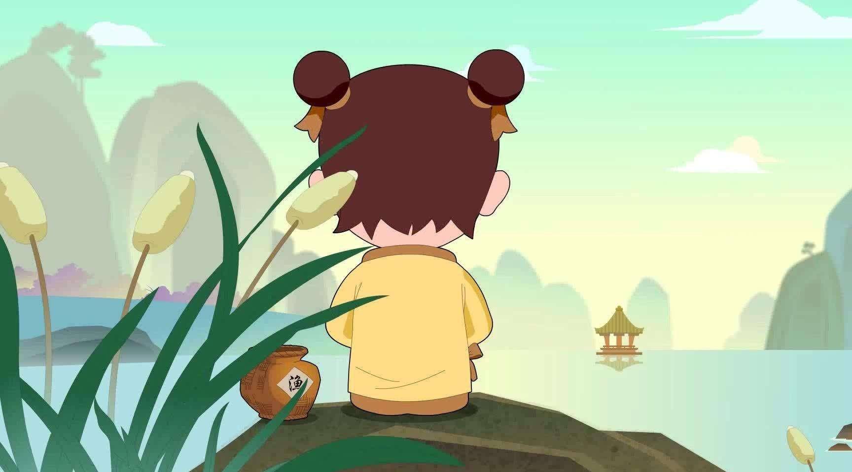 问路对方不回答,他不但不生气还写趣诗,入选小学课本_胡令_孩童_蓬头