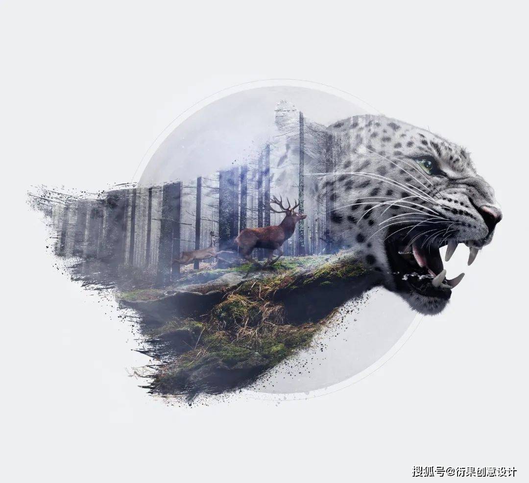 设计案例学习海报合成技巧