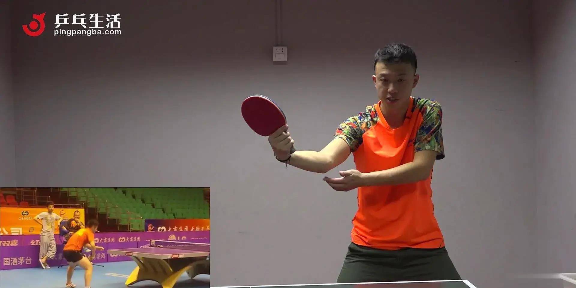 原创乒乓球横板反手快拉的四个关键点和训练方法