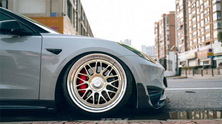 优雅风格 特斯拉model3改装airbft空气悬挂案例_搜狐汽车_搜狐网