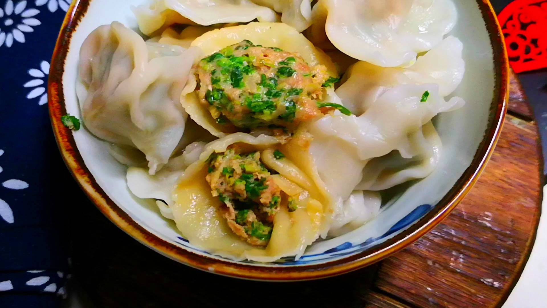 原创调荠菜饺子馅切记不要加一堆调料好吃做法教会你饺子格外鲜