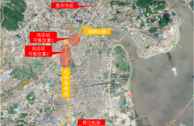 晋江机场平面图图片