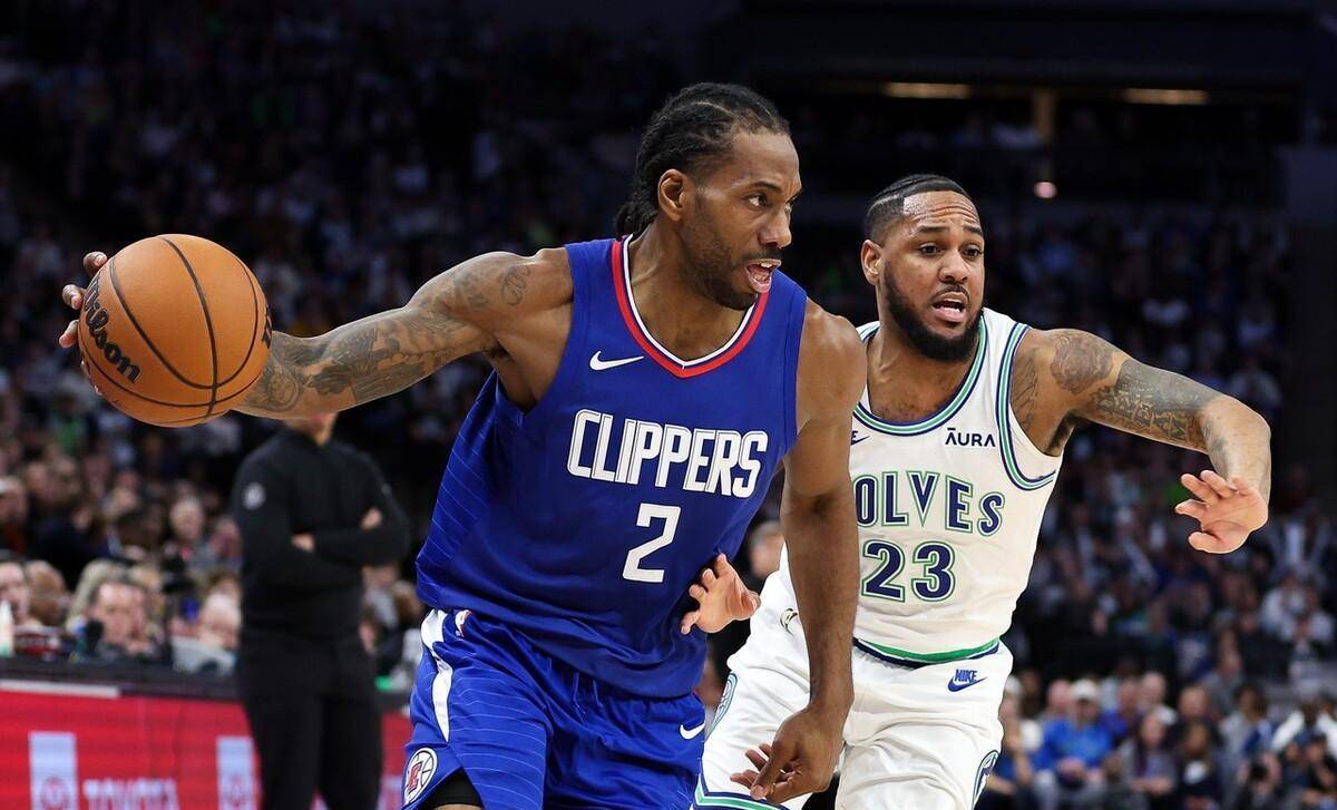 快船逆袭!乔治神勇表现助队险胜森林狼,泰伦-卢赞泰斯策应神效_比赛_