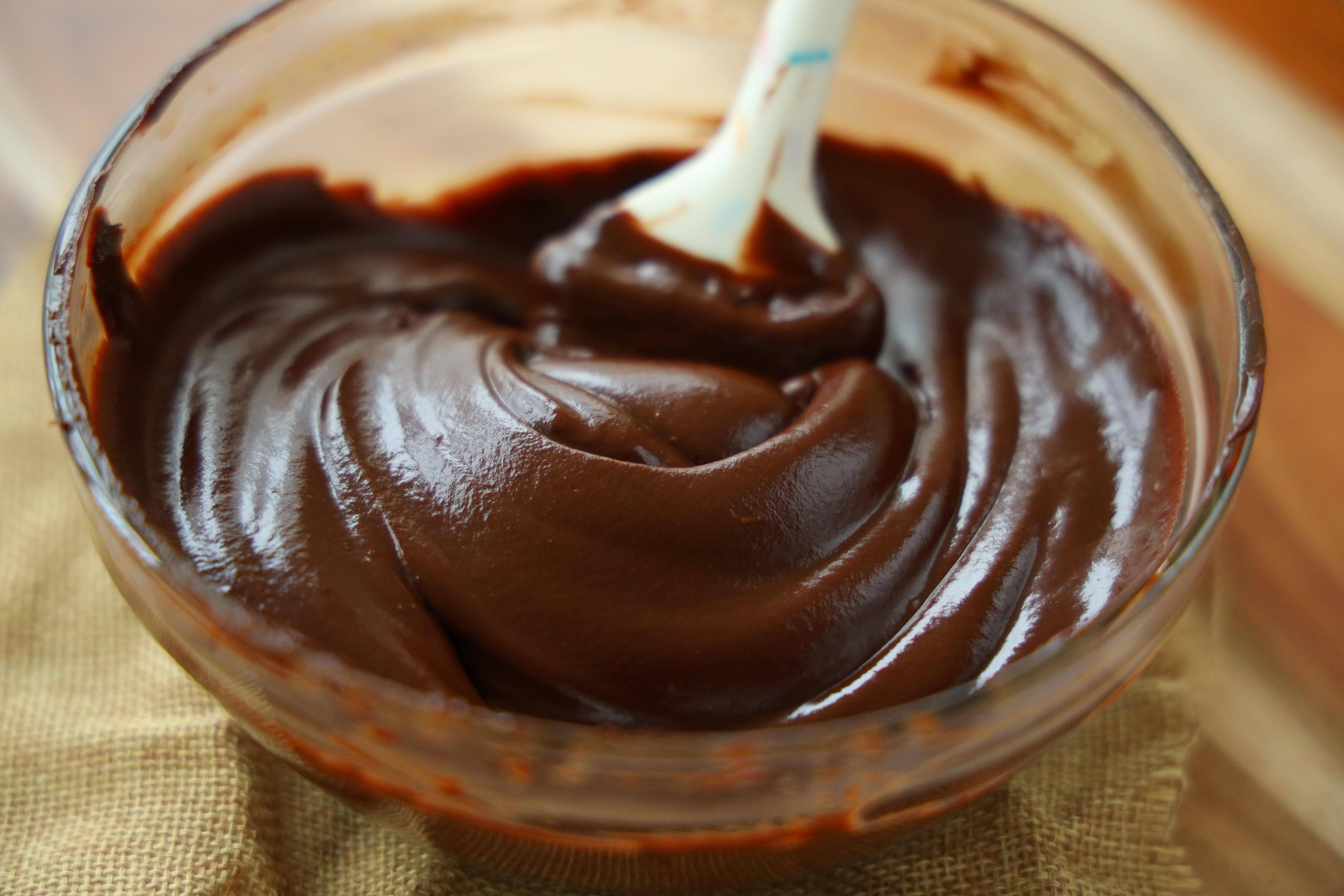 原创自制巧克力酱掌握技巧不出油不出沙好吃不甜腻