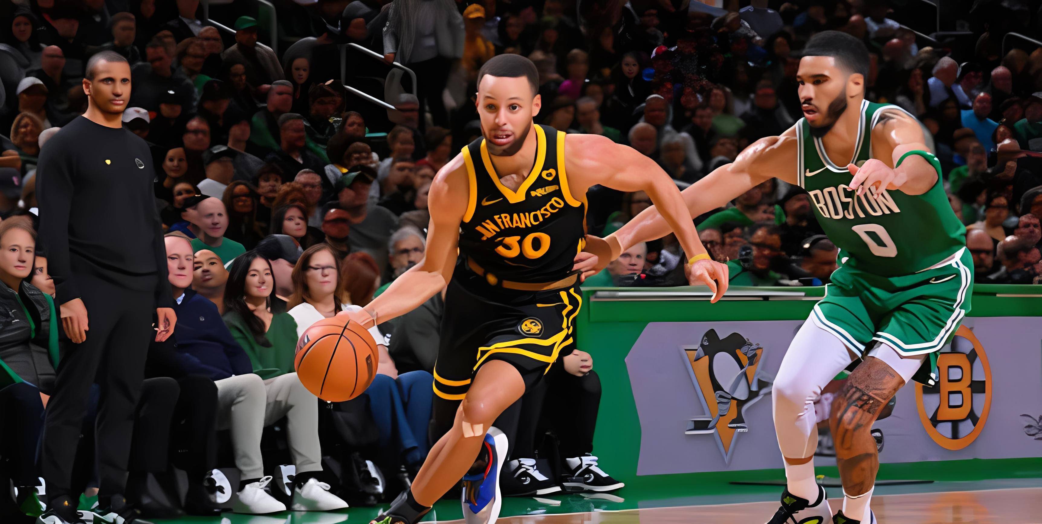 勇士惨败凯尔特人52分,库里三分球颗粒无收