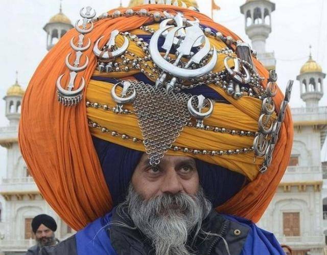 原创头巾既不美观也不方便为什么印度人要用头巾把脑袋包那么严实