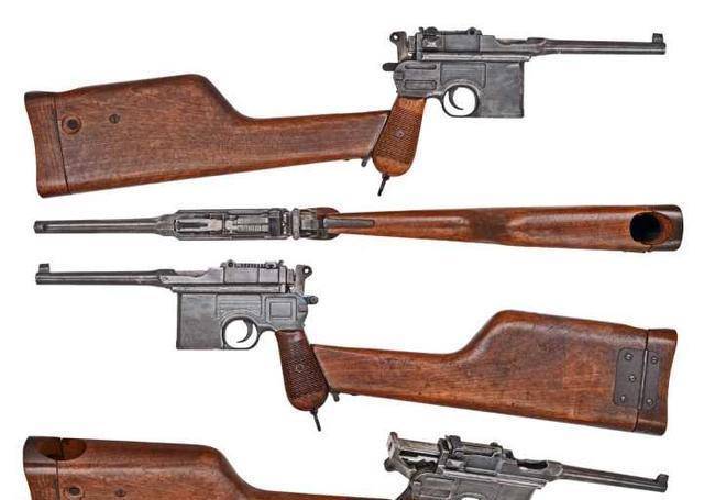 原创作为德制毛瑟c96半自动手枪驳壳枪的威力到底怎么样