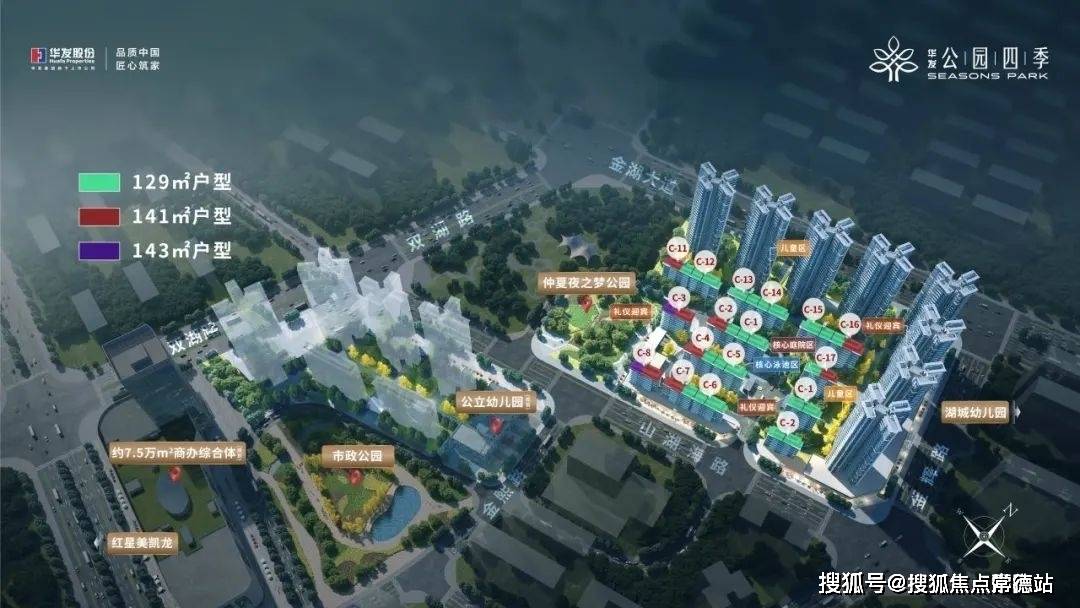 开发商直销楼盘珠海华发公园四季