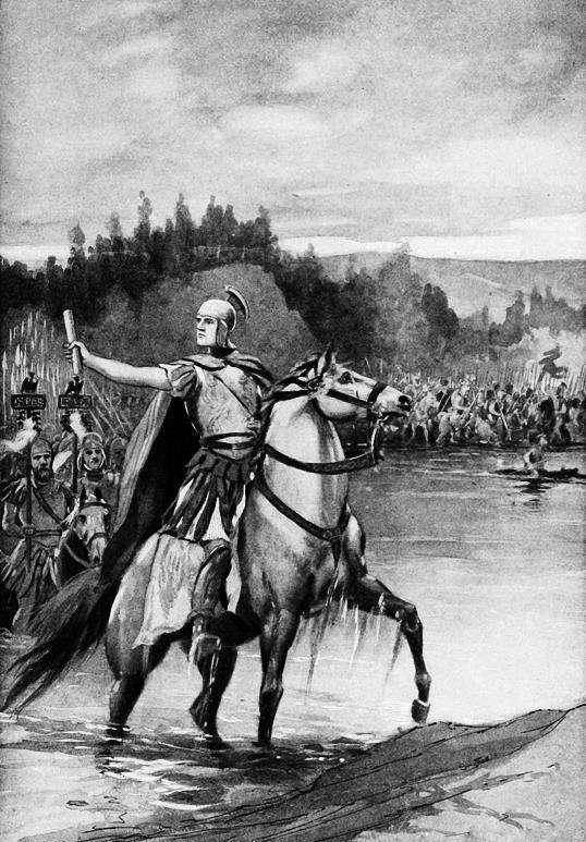 原创凯撒的折鞭之战两次未能占领不列颠后院起火狼狈撤军