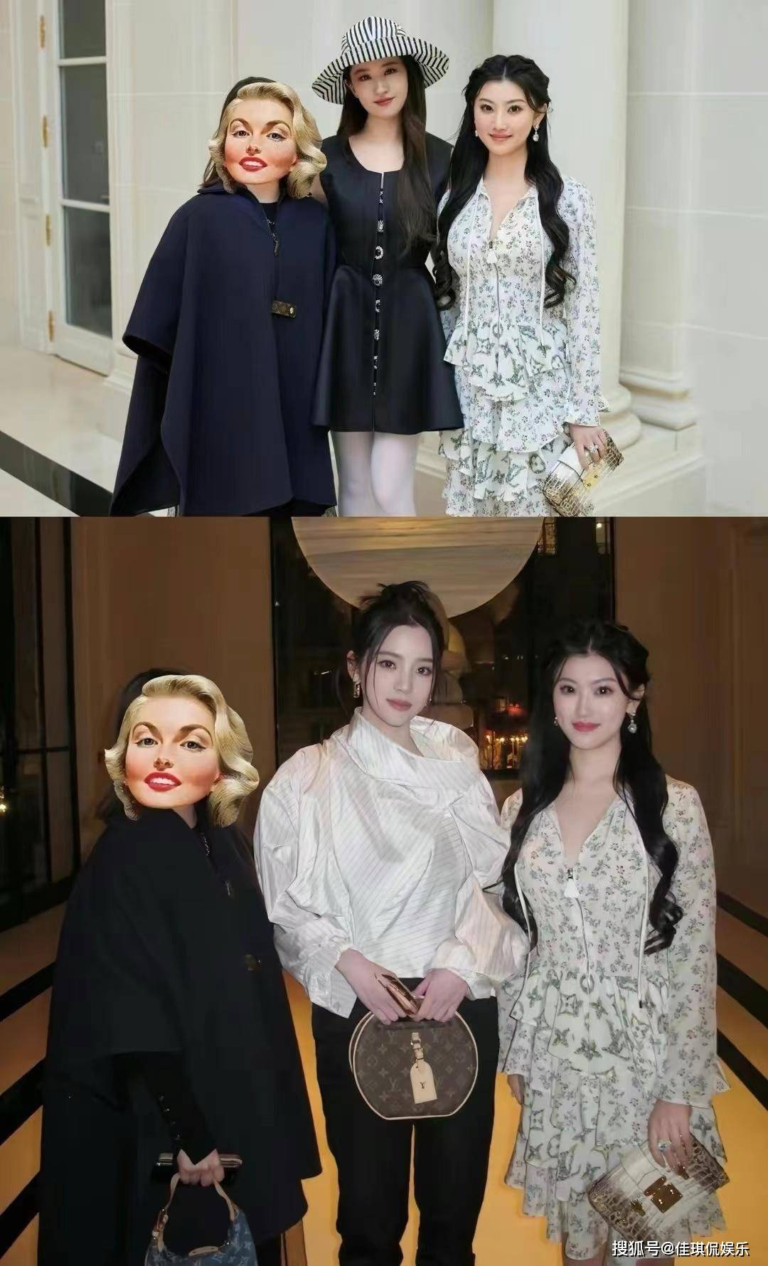 原创周冬雨被富婆吐槽后续巴黎被盗180万皮草富婆大账号被扒出了