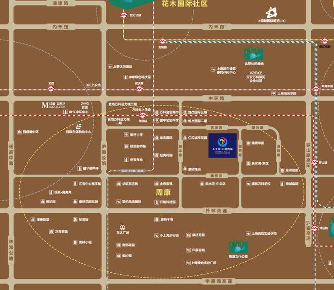 浦东御桥中环广场上海中环商铺百科