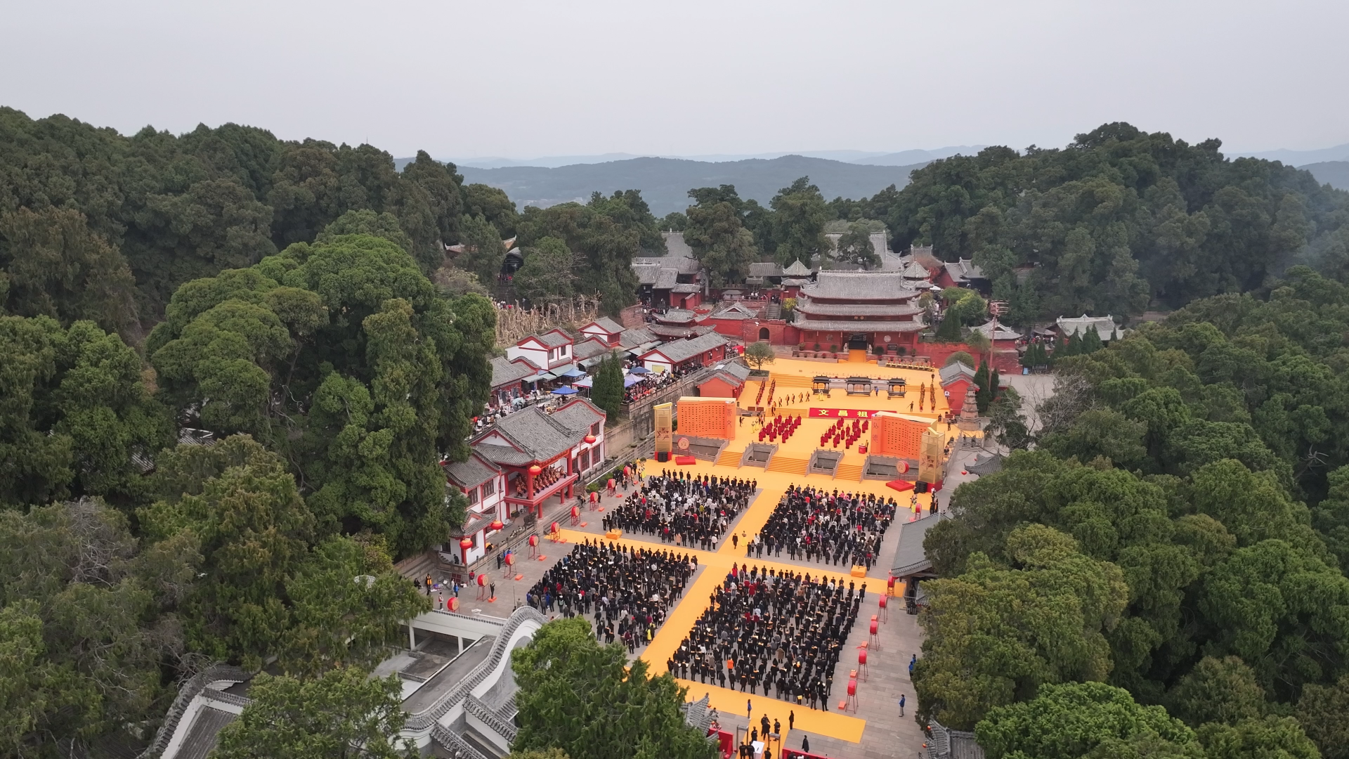 3月12日,2024年海峡两岸文昌文化交流活动开幕式暨甲辰年文昌祭祀大典