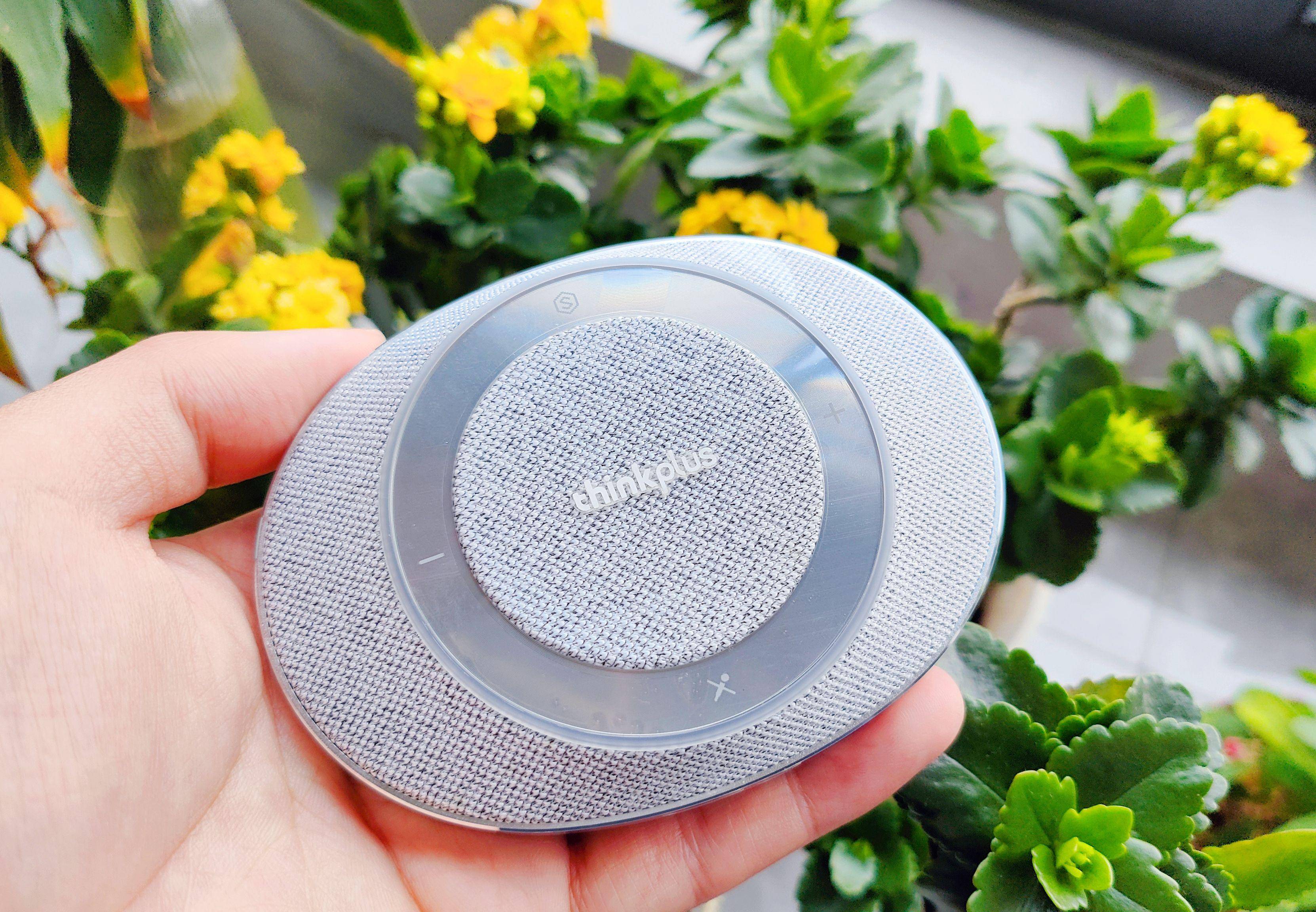 办公必备神器-ThinkPlus Pocket Plus口袋会议麦克风音箱