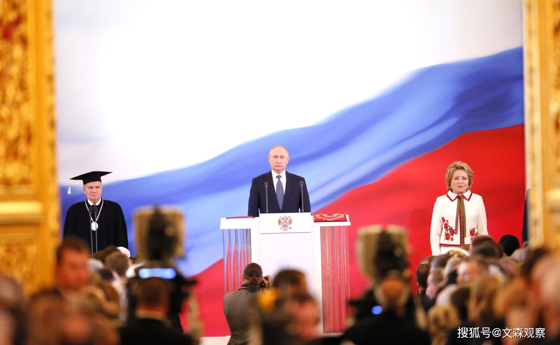 原创2018年普京第4次出任俄罗斯总统并发表就职演说