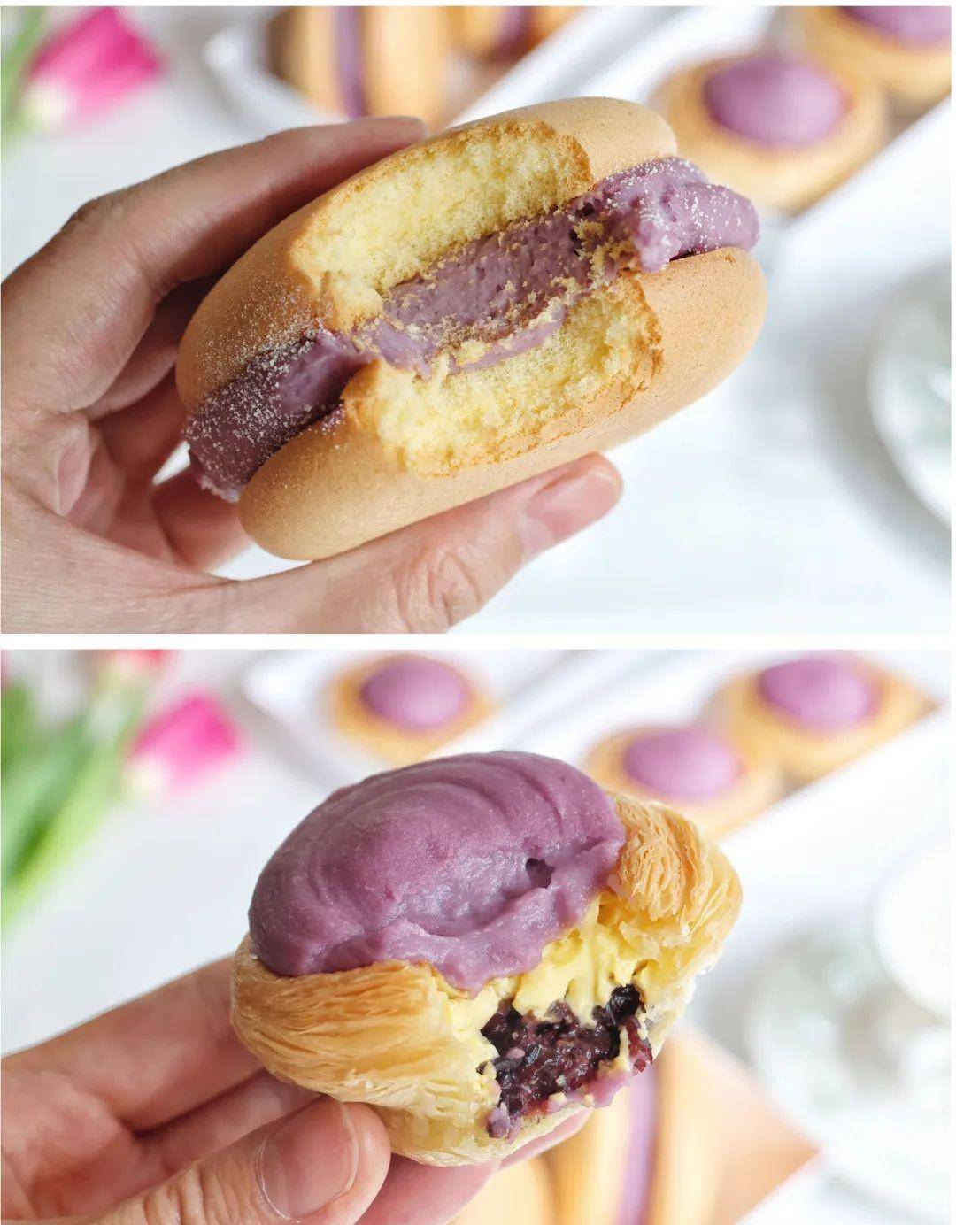 原创复刻鲍师傅的两款芋泥甜品颜值高又好吃详细做法都分享给你