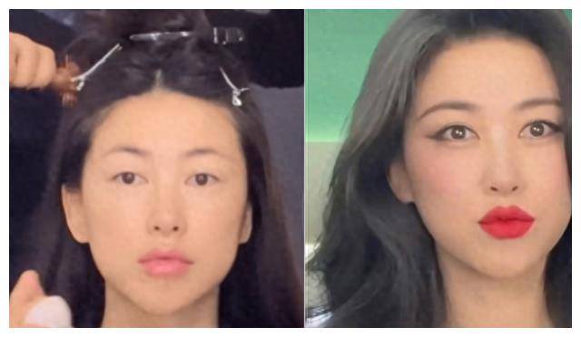 素颜惊艳,化妆后更美如花,解密:卸妆后身份大揭秘_柳岩_什么_女明星