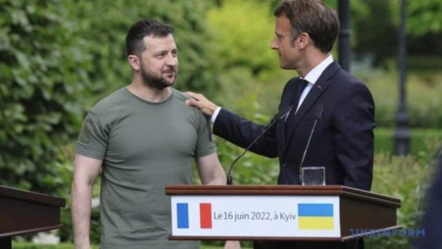 只要马克龙敢前往乌克兰,俄军就敢发射导弹_俄罗斯_法国_连斯基