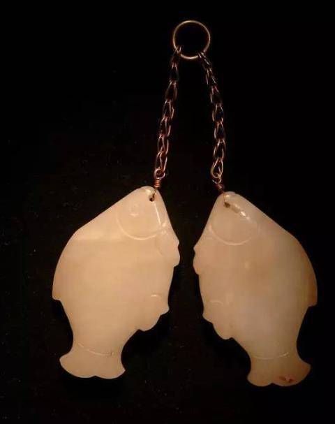 原创神秘的双鱼玉佩再次出现专家珍贵文物佛教八宝之一