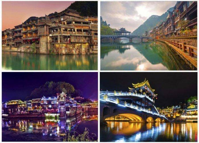 品尝当地特色小吃,体验清明路石板街——湘西保存最好很大的【苗寨】