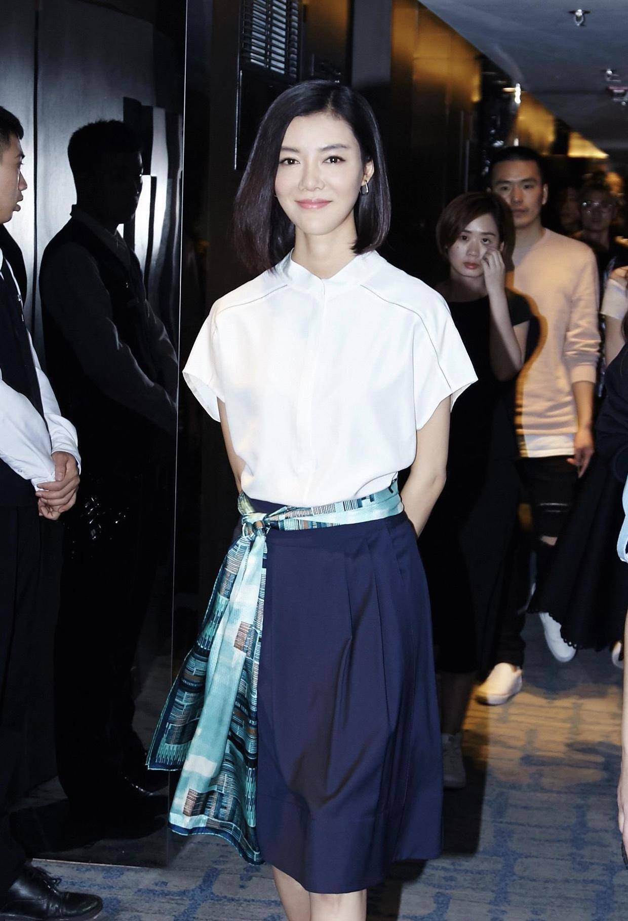 原创车晓气质真高级穿抹身材裙装优雅大方自信又好看