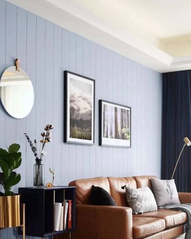 原创装修案例丨110㎡北欧混搭3室2厅阳台吊椅设计休闲惬意