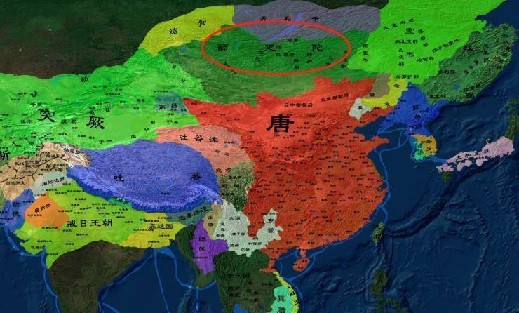 薛延陀源自铁勒诸部之一,是由薛部和延陀两部组成,顾名薛延陀.