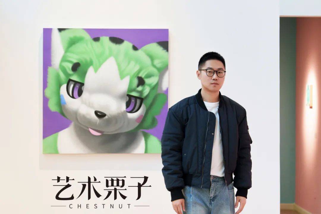 他以兽装新肖像隐喻虚拟时代的现实性艺术栗子