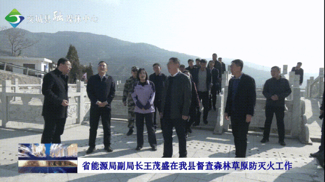 王茂盛在交城县督查森林草原防灭火工作