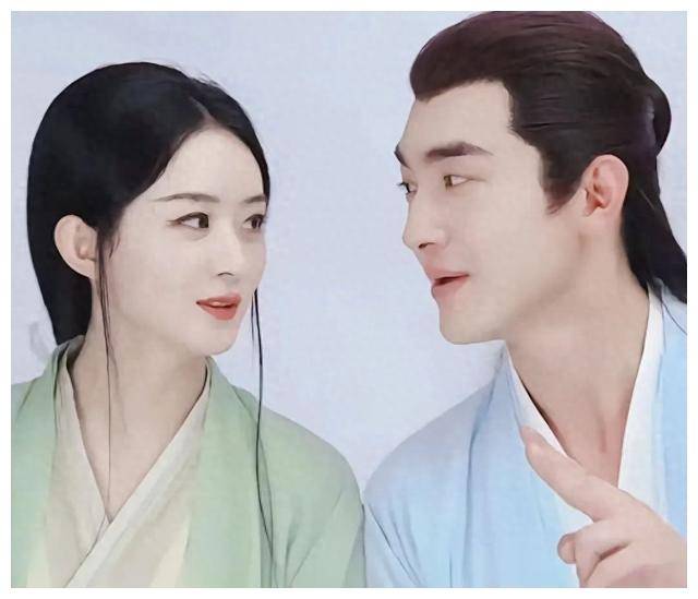 赵丽颖与林更新拍吻戏赵再来一条吧林更新直接吓跑